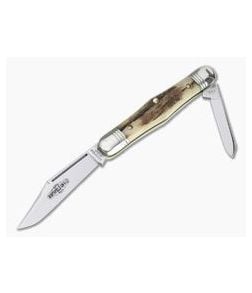 Northfield UN-X-LD #33 Conductor Pen Knife Sambar Stag Slip Joint - GEC-331220-SS-13 1