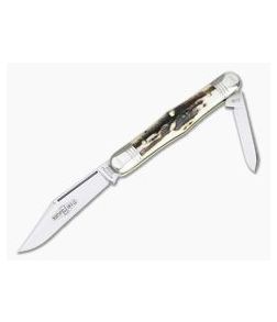Northfield UN-X-LD #33 Conductor Pen Knife Sambar Stag Slip Joint - GEC-331220-SS-5 1