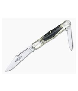 Northfield UN-X-LD #33 Conductor Pen Knife Sambar Stag Slip Joint - GEC-331220-SS-6 1