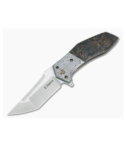 Randy Doucette Barricade Copper Shred CF Satin CPM-S35VN - CU-3312 1
