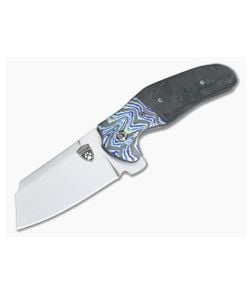 Sheepdog Knives Custom c01c Black TiMascus Flipper - CU-3330 1