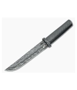 Olamic Cutlery Tanto Elite Carbon Fiber Mosaic Damascus - CU-3340 1