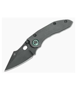 Borka Blades Mini Stitch Black DLC M390 Frame Lock - CU-3345 1