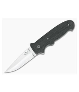 Chad Nell New York Flipper Black Linen Micarta - CU-3366 1