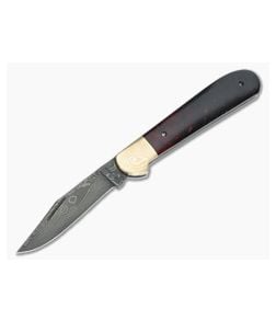 Chuck Hawes Custom Copperhead Wood & Damascus - CU-3368 1