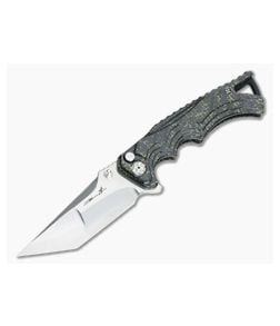 Brian Tighe 3.75" Custom Tighe Fighter Brass Weave Carbon Fiber S90V San Mai - CU-3399 1