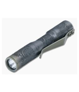 CWF Lights Micro Arcadian Click Custom Flashlight Paisley Titanium 5000k 219C LED CWF-033 - CWF-033 1