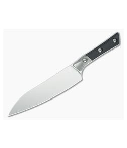 Microtech Utility Knife Black G10 Titanium Bolster Stonewash - MT-3400B-10BK 1