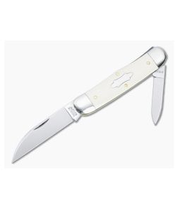 Tidioute Cutlery #34 Camel Back Congress Unicorn Ivory 1095 Sheepsfoot and Pen Blades 340223 - GEC-340223-UI 1