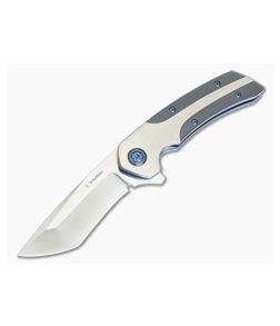 Les Voorhies Custom Void Zirconium and S35VN Flipper - CU-3422 1