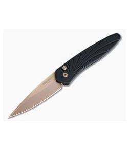 Protech Newport 3D Wave Rose Gold PVD S35VN Automatic 3437-RG - PT-3437-RG 1