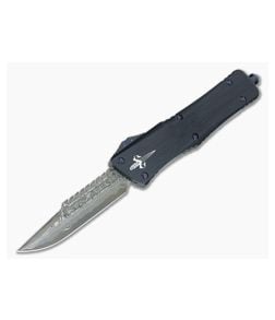 Marfione Custom Combat Troodon Interceptor Damascus Automatic Knife - CU-3460 1