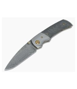 Steve Kelly Gulo Marbled Carbon and Nichols Damscus Folder - CU-3483 1