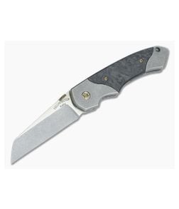 Kelly Fellhoelter Confluence Collab Marbled Carbon Fiber Wharncliffe - CU-3485 1
