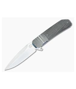 Herucus Blomerus LL 14 Bronze LS Carbon Fiber and Zirconium Liner Lock Folder - CU-3498 1
