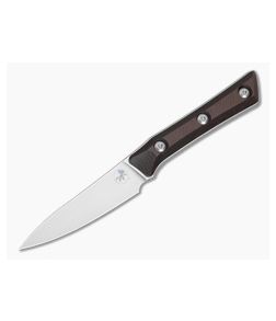 Microtech Paring Knife Black Cherry G10 Stonewash - MT-3500-10BC 1