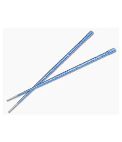 Steve Kelly TiSushi Sticks Sapphire Blue Anodized Titanium Chopsticks - CU-3516 1