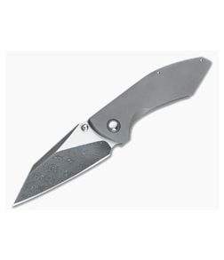 Medina Custom Knives Thumbstud Hellcat Raindrop Damascus - CU-3546 1