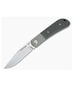 JE Made Slipjoint Stonewashed S35VN Carbon Fiber - CU-3573 1