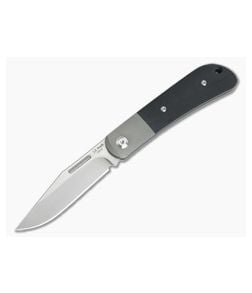 JE Made Slipjoint Stonewashed S35VN Black G10 - CU-3575 1