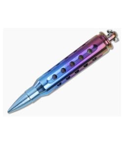 Steve Kelly .223 Bullet Dangler Titanium Key Chain Blurple 3586 - CU-3586 1