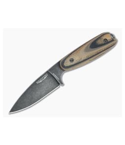 Bradford Guardian3.5 Full Height Flat Grind Nimbus Vanadis 4E 3D Microtextured G-Wood Fixed Blade - BK-35FH-115N-V4E 1