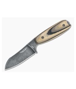 Bradford Guardian3.5 Sheepsfoot Nimbus M390 3D G-Wood Fixed Blade - BK-35SF-115N-M390 1