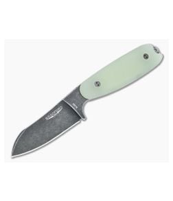 Bradford Guardian3.5 Sheepsfoot Nimbus M390 Limited 3D Microtextured Ghost G10 Fixed Blade - BK-35SF-117N-M390 1