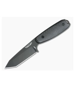 Bradford Guardian3.5 Tanto 3D Carbon Fiber Black DLC M390 - BK-35T-116B-M390 1