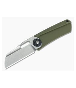 NCC Knives POD Flat Green G10 AEB-L Friction Folder - CU-3616 1
