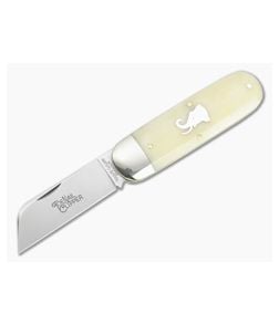 Tidioute Cutlery #36 Toenail Clipper India Smooth Ivory Bone Slip Joint 363122 - GEC-363122-ISIB 1