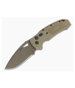 Hogue SIG K320A Automatic Drop Point Coyote Tan Polymer Folder 36331 - HO-36331 1