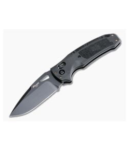 Hogue SIG K320 Nitron Drop Point Black S30V Polymer ABLE Lock Folder 36370 - HO-36370 1