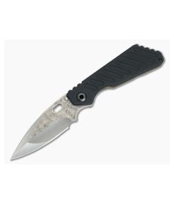 Mick Strider Custom SMF Nightmare Grind Spear Point Grooved Aluminum Flamed Titanium - CU-3638 1