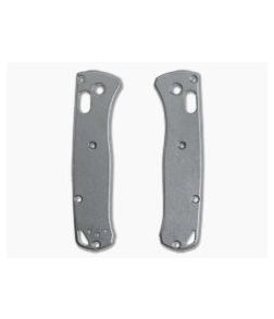 Flytanium Benchmade Mini Bugout Scales Antique Stonewashed Titanium - FT-36504 1