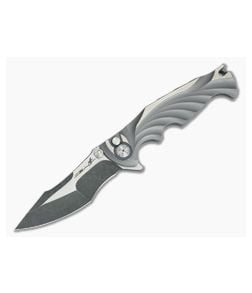 Brian Tighe Custom Tighe Breaker Two-Tone RWL34 Recurve Integral Titanium Flipper 3666 - CU-3666 1