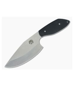 Trash Panda Knives Panda-1 Stonewashed CPM-3V Fixed Blade Blasted Black G10 - CU-3676 1