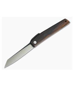 Hiroaki Ohta Knives OFF FK9P Cocobolo Wood Friction Folder - CU-3678 1