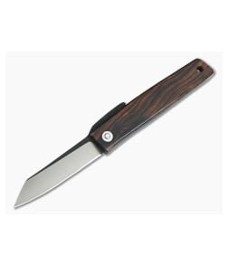 Hiroaki Ohta Knives OFF FK7P Desert Iron Wood Friction Folder 3688 - CU-3688 1