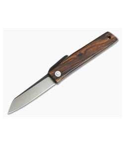 Hiroaki Ohta Knives OFF FK7P Desert Iron Wood Friction Folder 3689 - CU-3689 1