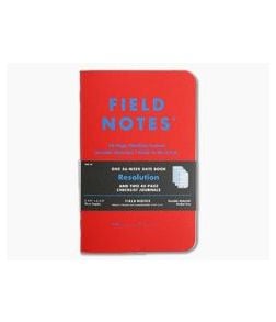 Field Notes Resolution Checklist & Date Books Limited Notebook 3 Pack - FN-C-37 1