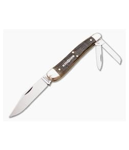 Tidioute Cutlery #38 Grinling Whittler Old Green Jig Bone - GEC-381315-OGJB 1