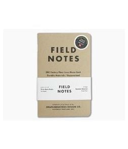 Field Notes Tenth Anniversary Edition 32-page Memo Notebook 3 Pack - FN-38 1
