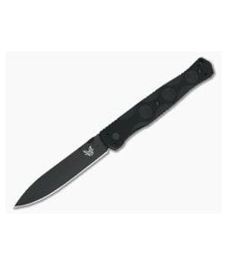 Benchmade SOCP 4.5 Folding Dagger Black D2 Plain Edge Combat Knife 390BK - BM-390BK 1
