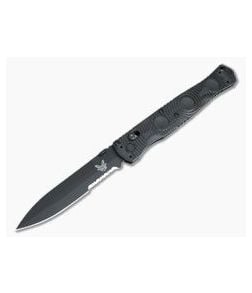 Benchmade 391SBK SOCP Folder Serrated Black - BM-391SBK 1
