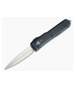 Marfione Custom Ultratech Single Edge Mirror Polish Elmax Blue Ringed Hardware OTF Automatic Knife - CU-3941 1