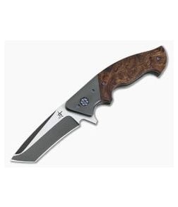 Greg Lightfoot Custom Full Contact Fighter FCF Zirconium Bolstered Iron Wood CPM-154 - CU-3966 1