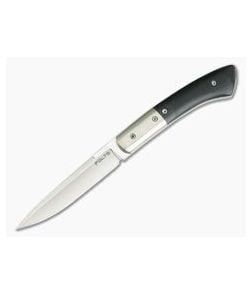Alan Folts Custom Bird and Trout Polished ATS-34 Bolstered Black G10 Fixed Blade - CU-3975 1