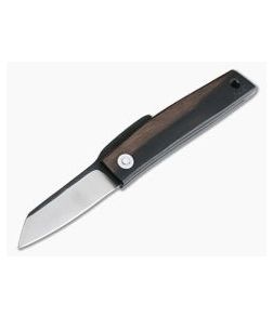 Hiroaki Ohta Knives OFF FK5 Ebony Wood Friction Folder 3996 - CU-3996 1