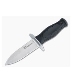 Cold Steel Mini Leatherneck Double Edge Spear Point Satin Stainless Steel Fixed Blade 39LSAC - CS-39LSAC 1